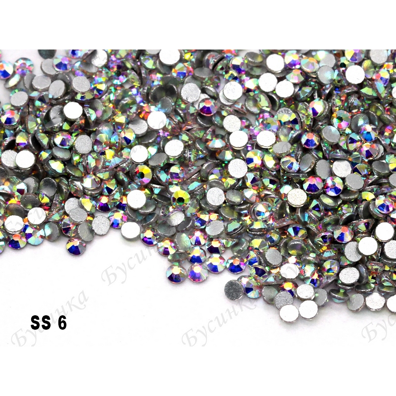 "АВ Кристалл" 1.3-5мм стразы SWA crystalls без клея ss 6 пачка	Model 1500-16 1 гр.